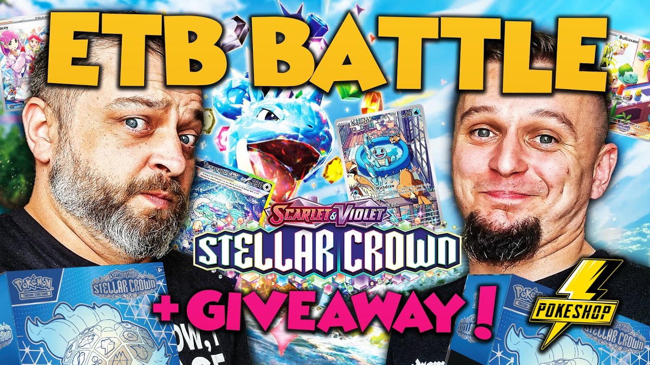 STELLAR CROWN ELITE TRAINER BOX BATTLE + GIVEAWAY!