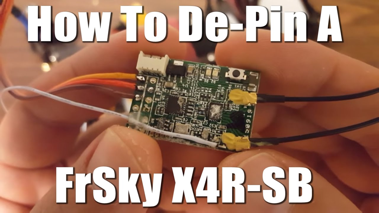 FrSky X4R-SB depinned, and discussion of Analog voltage vs. Telemetry