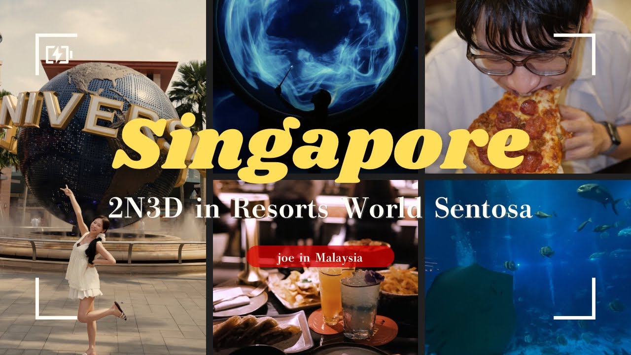 2N3D in Singapore🇸🇬🌴 Best food, hotel, things to do... ￤Resorts world Sentosa