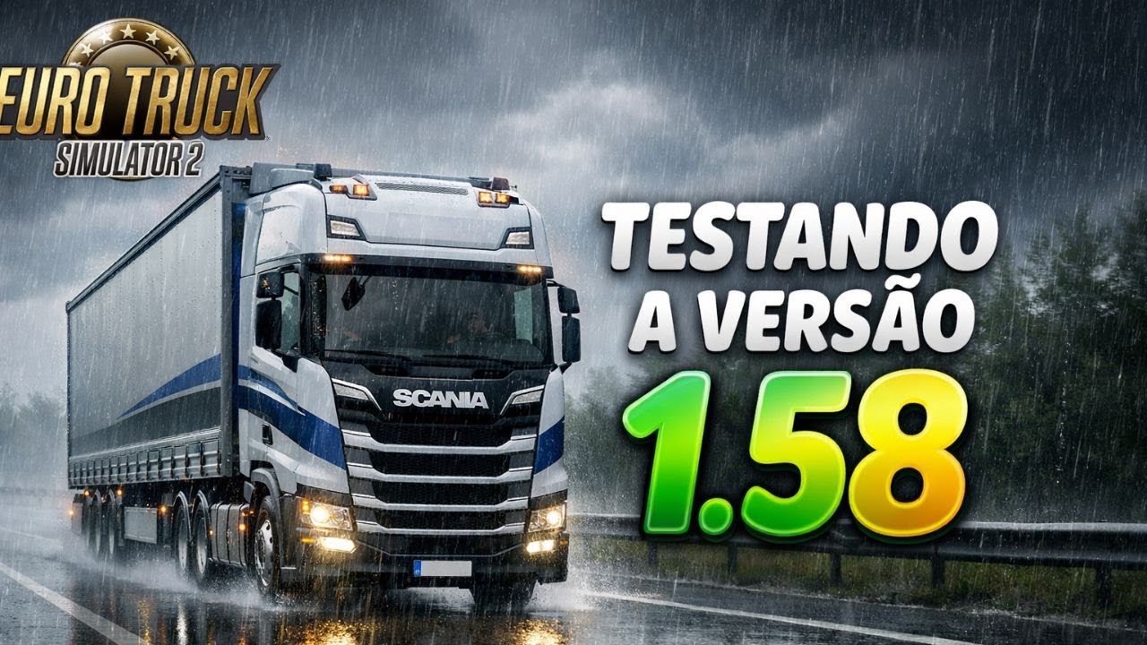 JOGANDO A BETA 1.58 - ETS2