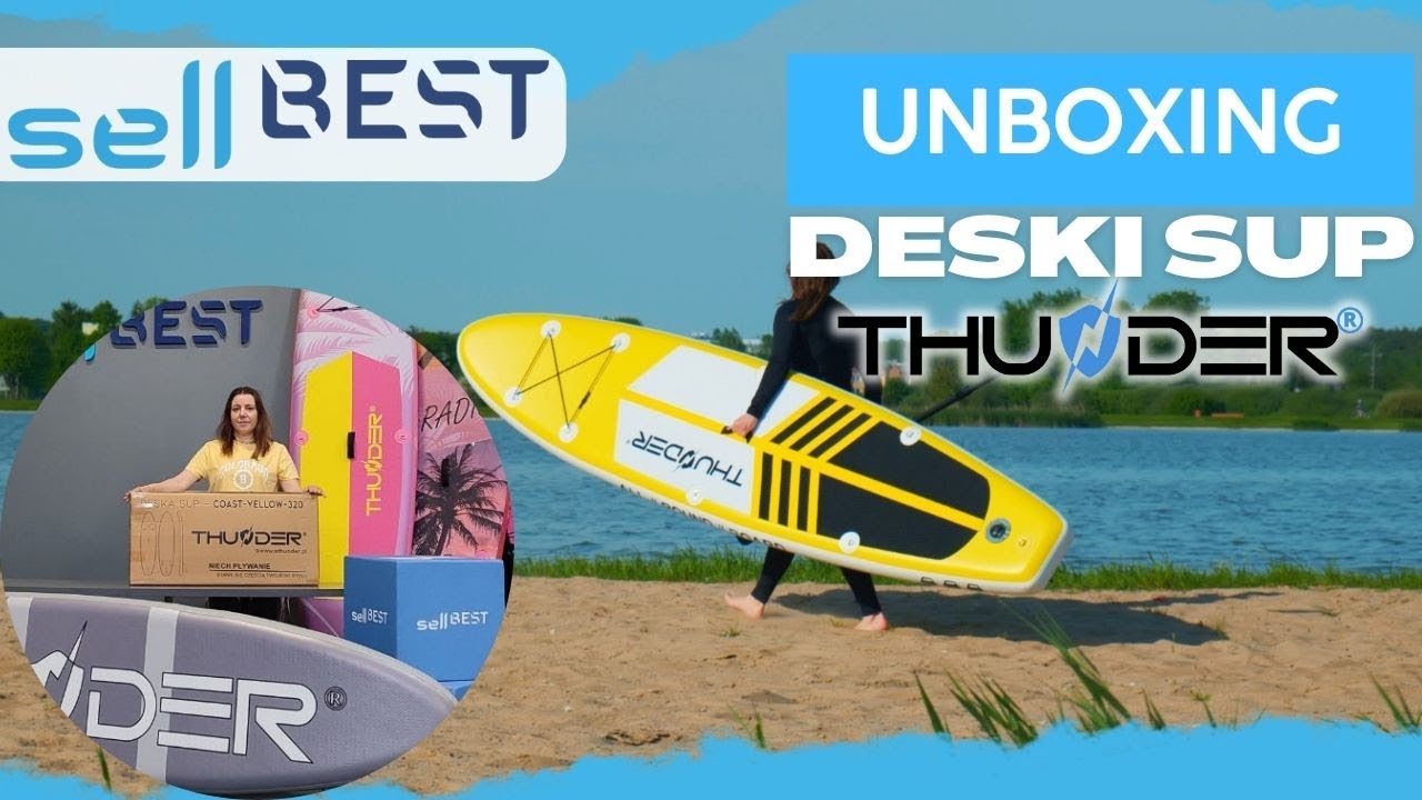 DESKA SUP THUNDER UNBOXING
