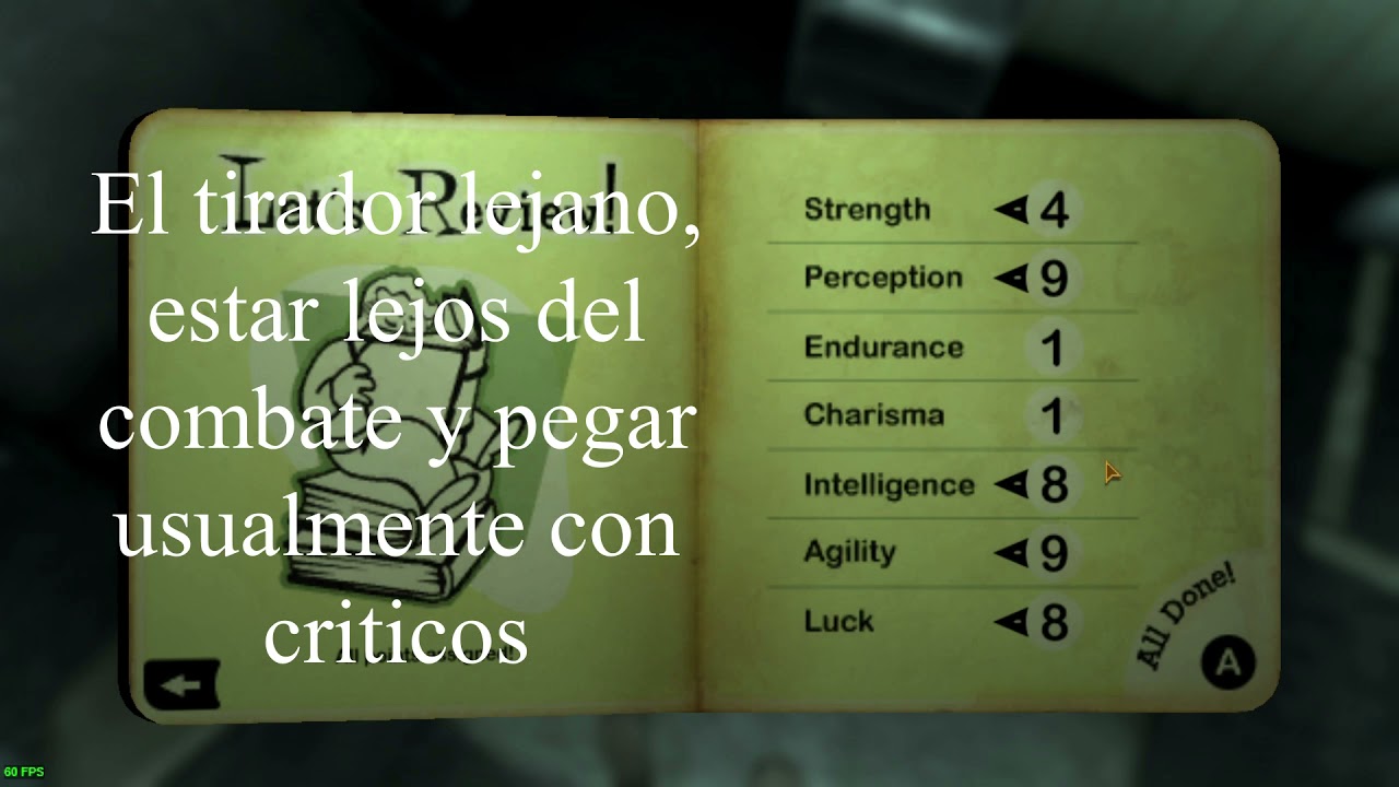 Posibles Builds para jugadores a Distancia-Fallout New Vegas
