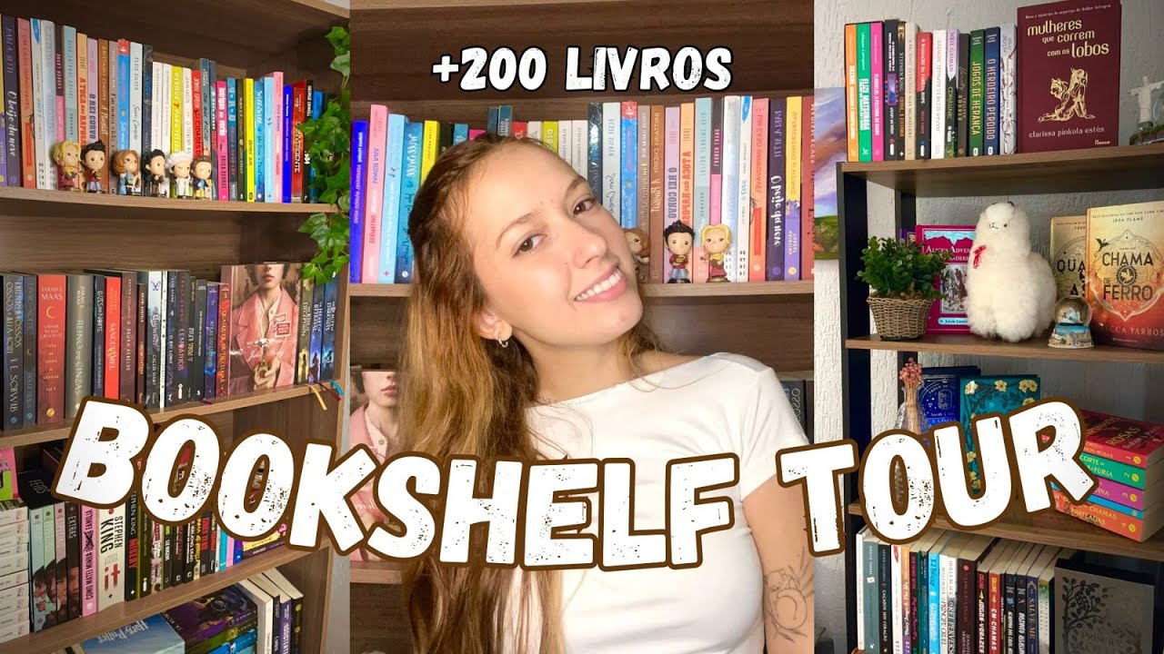 Tour pela estante - Bookshelf tour 2025
