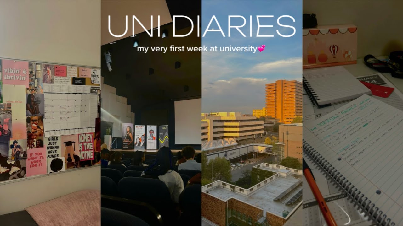 UNI DIARIES S1 Ep1💌(first day of uni, a lot of studying, grocery shopping & more)