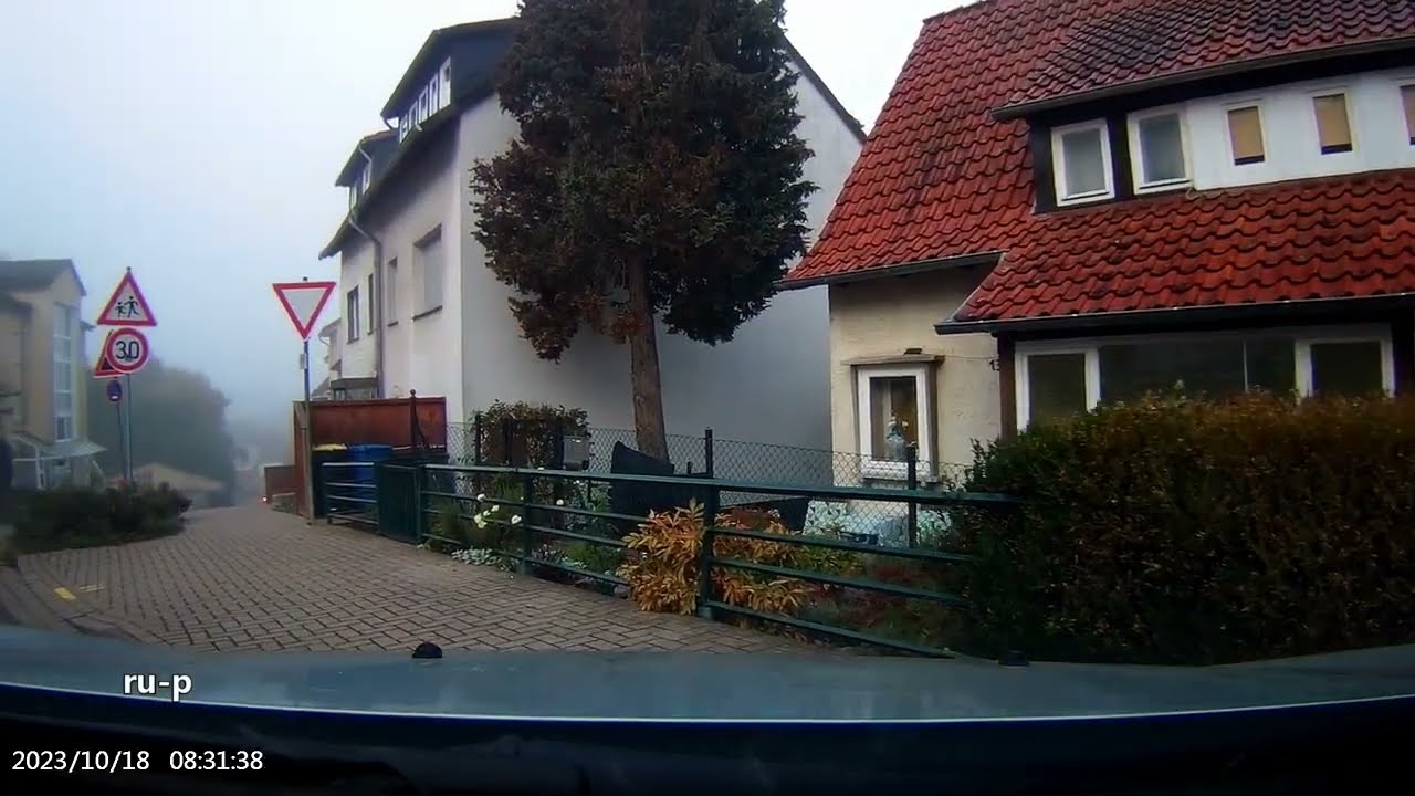 Bad Salzdetfurth im morgendlichen Hochnebel