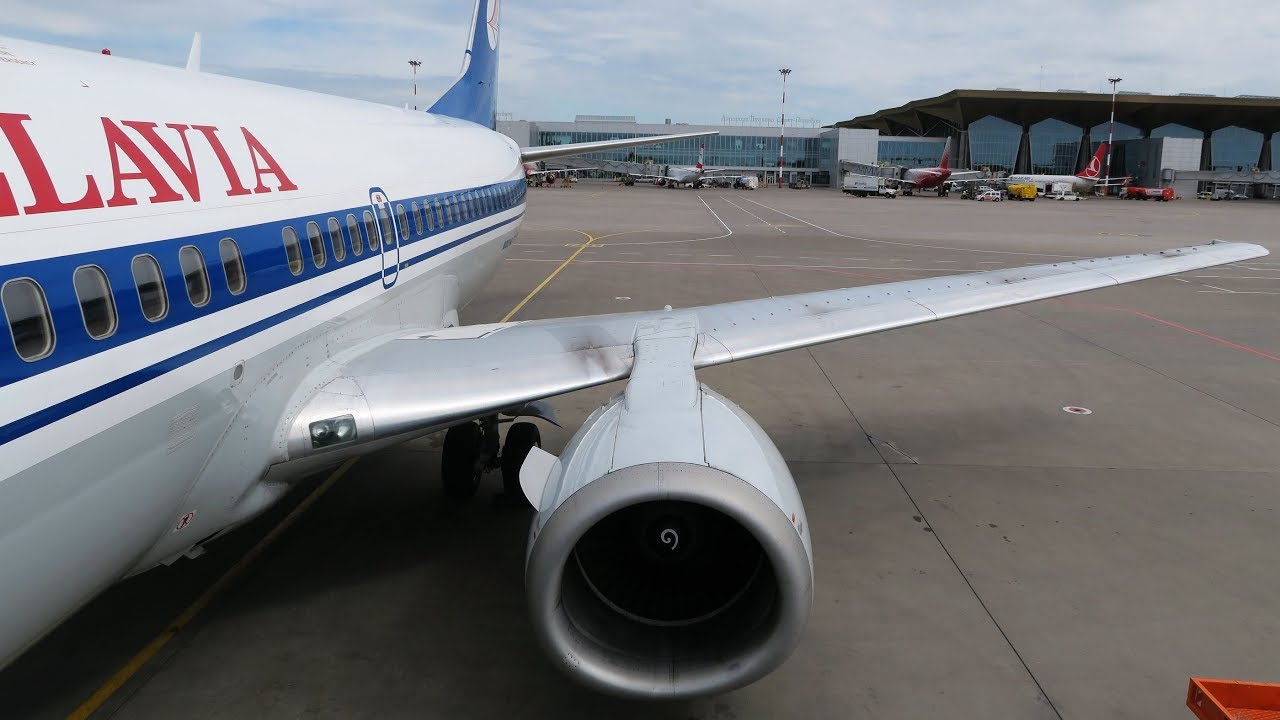 Boeing 737-300 а/к Белавиа | Рейс Санкт-Петербург - Минск