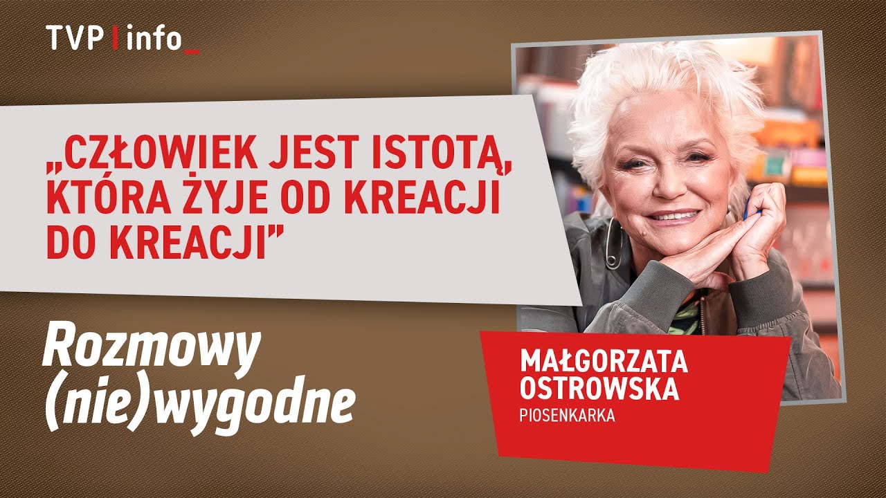 Małgorzata Ostrowska: Człowiek jest istotą, która żyje od kreacji do kreacji | ROZMOWY (NIE)WYGODNE