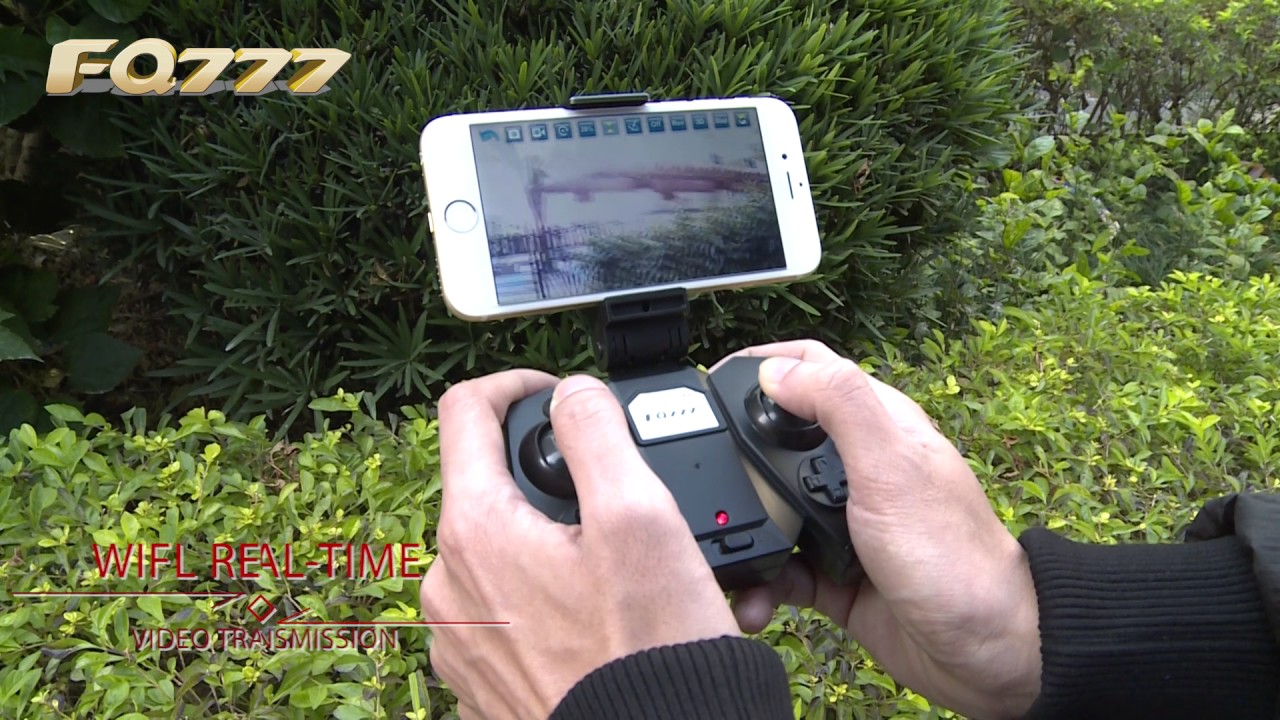 FQ777 FQ17 2 4G RC Drone with foldable arm WIFI FPV camera 0 3mp drone profesional altitude h