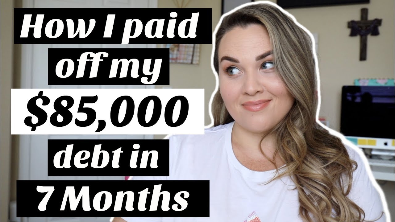 How I Got In & Out of $85,000 DEBT in 7 Months!| Sarah Rae Vargas