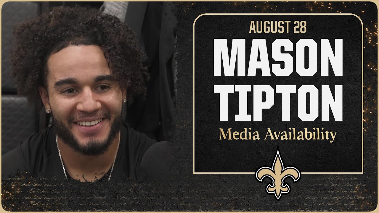 Mason Tipton on Week 1 home opener vs. Cardinals | New Orleans Saints