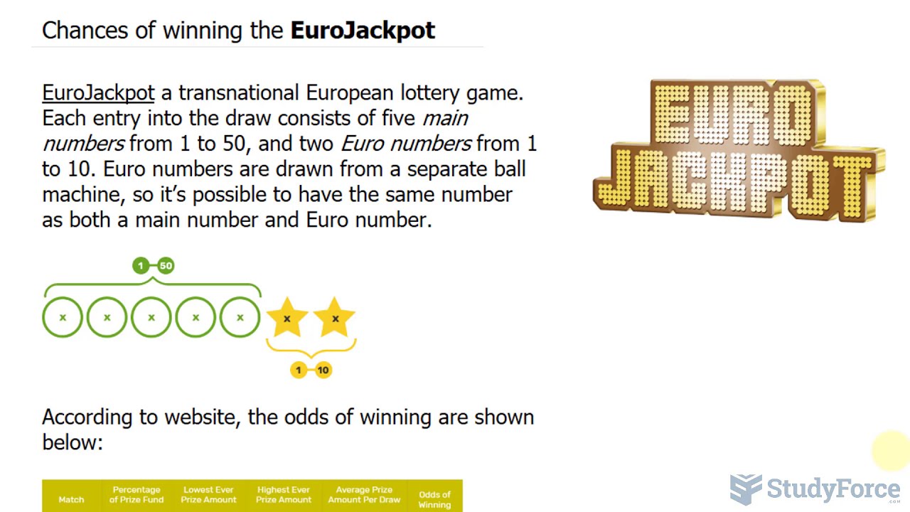 🏆 Шансы на выигрыш в EuroJackpot