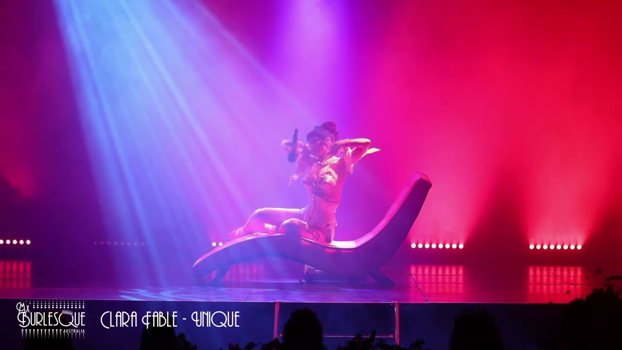 Mx Burlesque Victoria 2025 - Clara Fable - Unique - 1st runner up