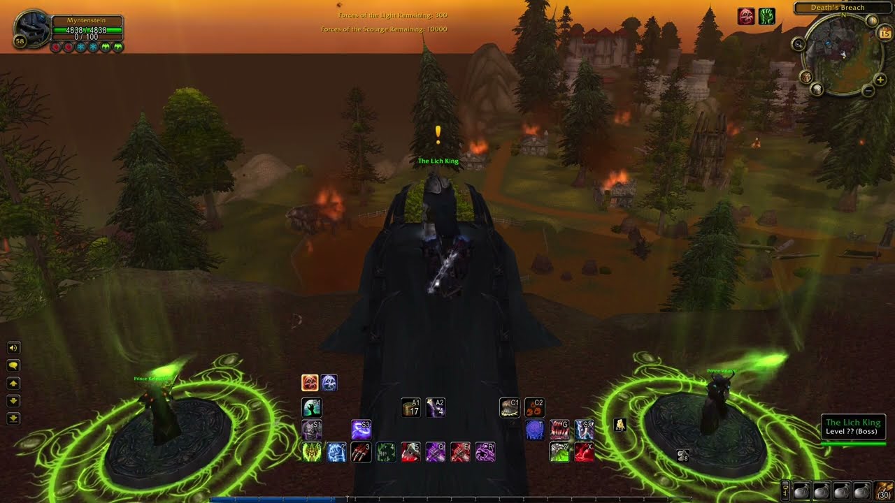 Death Knight Quests: 40 - The Lich King's Command (WotLK Classic)