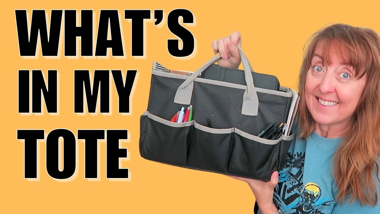 What's in my Planner Tote? Organizing my Planner Bag for On The Go Planning