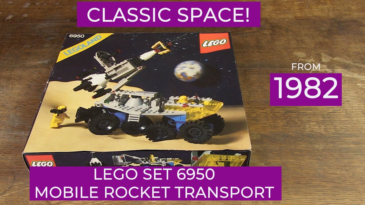 LEGO Mobile Rocket Transport (1982) – Realistic Rocket, Rare Parts! #lego #legoland