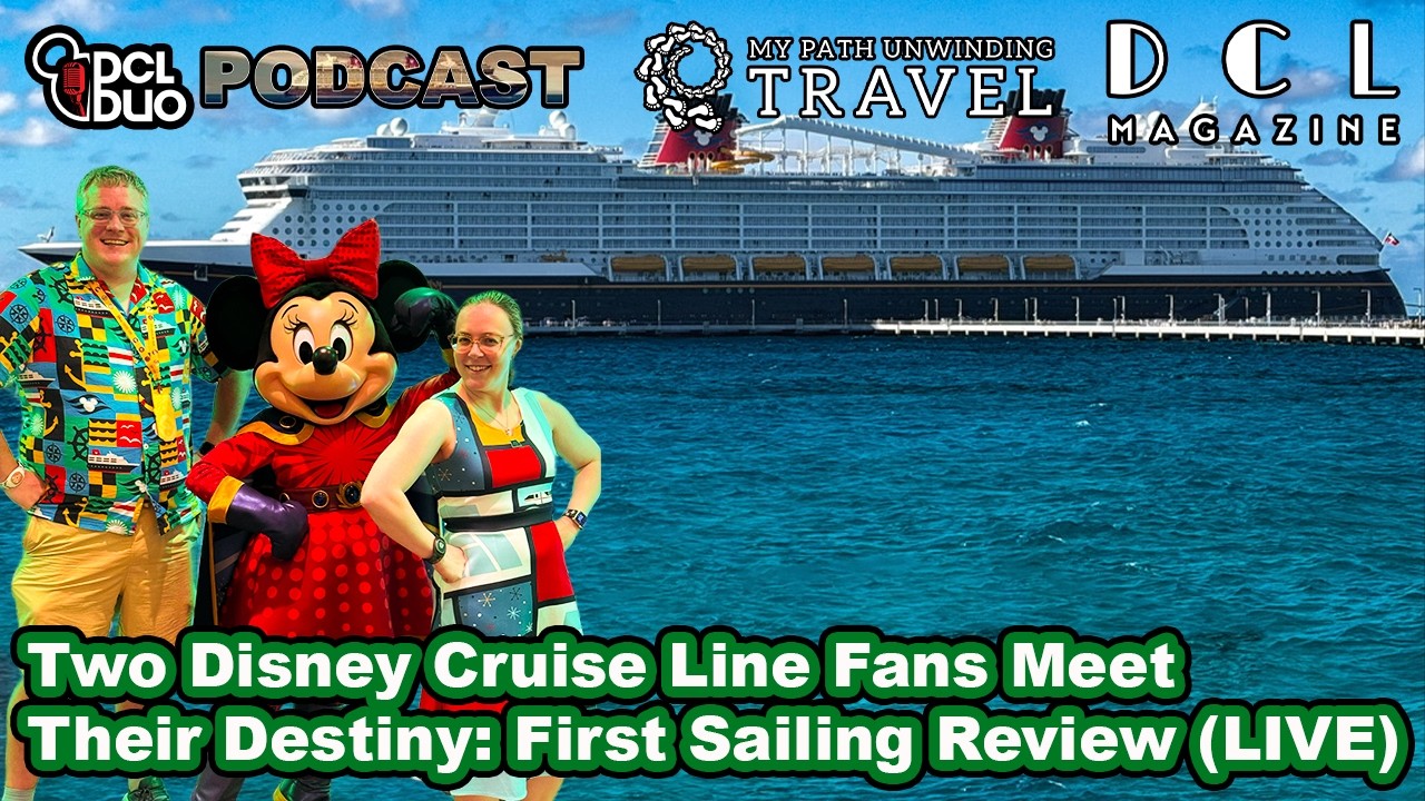 Two Disney Cruise Line Fans Meet Their Destiny 🚢 First Sailing Review (LIVE)