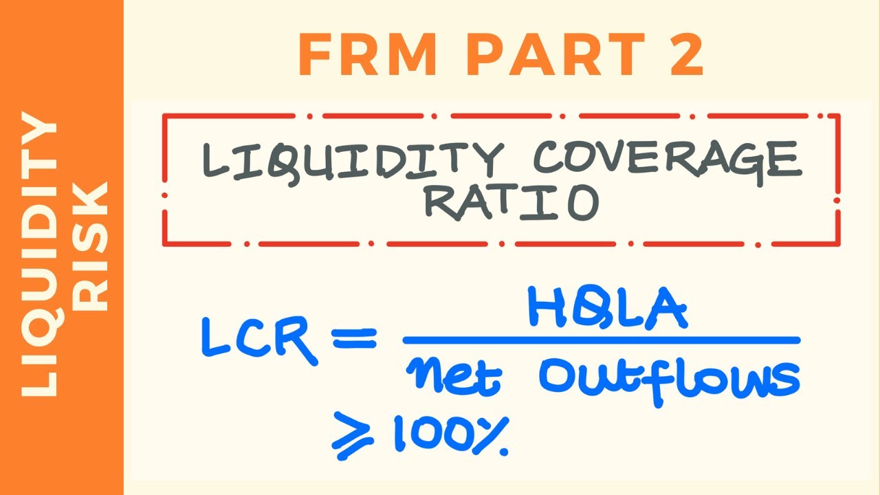 Liquidity Coverage Ratio (LCR) Explained | FRM Part 2 | Liquidity Risk | CFA Level 2