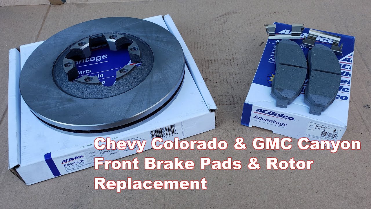 Chevy Colorado Front Brakes and Rotor Replacement 2004-2008 | How to Replace GMC Canyon Brakes