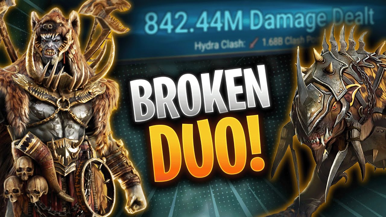 HYDRA CRUSHERS! BEST Kro&rsquo;Khad And Packmaster Build For MAX Damage! | Raid Shadow Legends