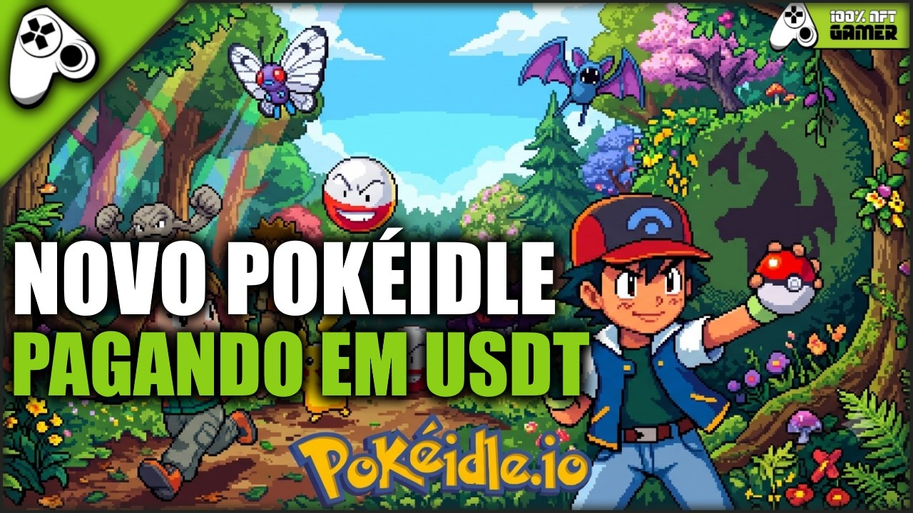NOVO POKEIDLE GRATUITO PAGANDO EM D&Oacute;LAR