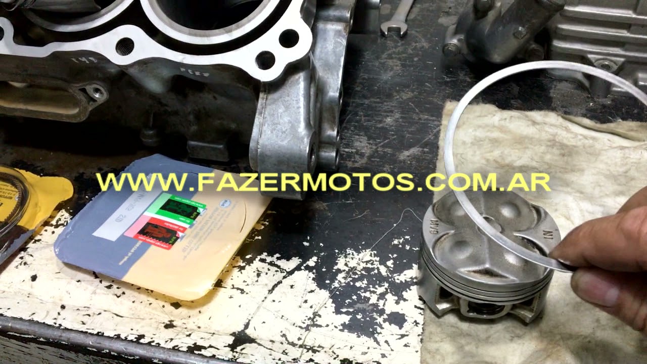 Reparación completo motor Honda CBR 600 F2, con metales fabricados, camisas by FAZERMOTOS