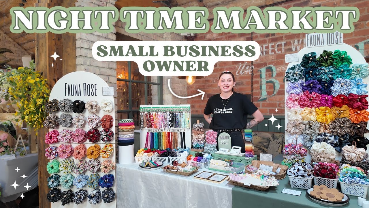 STUDIO VLOG #155 ☆ Running a small business when you're sick!? NIGHT MARKET PREP! | Fauna Rose ☆
