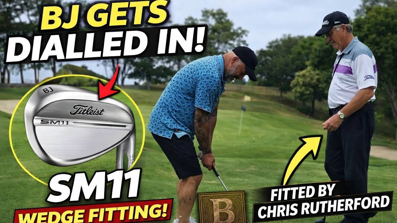 BROFESSIONALS. Titleist SM 11s BJ just upgraded his wedges