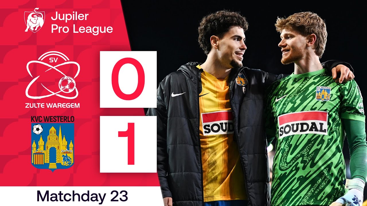 Samenvatting | SV Zulte Waregem - KVC Westerlo | 2025-2026