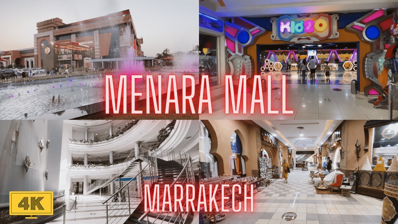 Menara Mall Marrakech 2022 Walking Tour l 4k