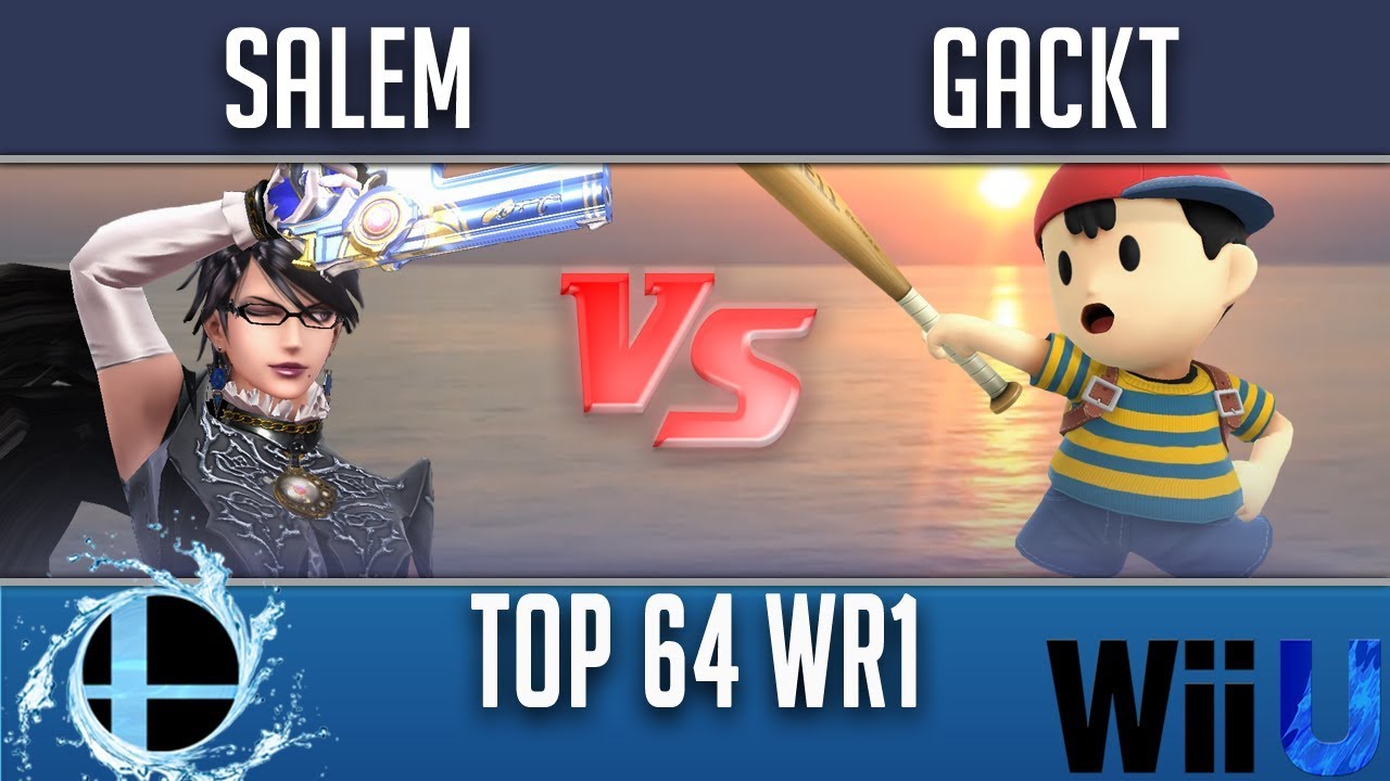 Smash'N'Splash 4 — Smash WiiU Top 64, WR1: Liquid MVG | Salem vs. Gackt