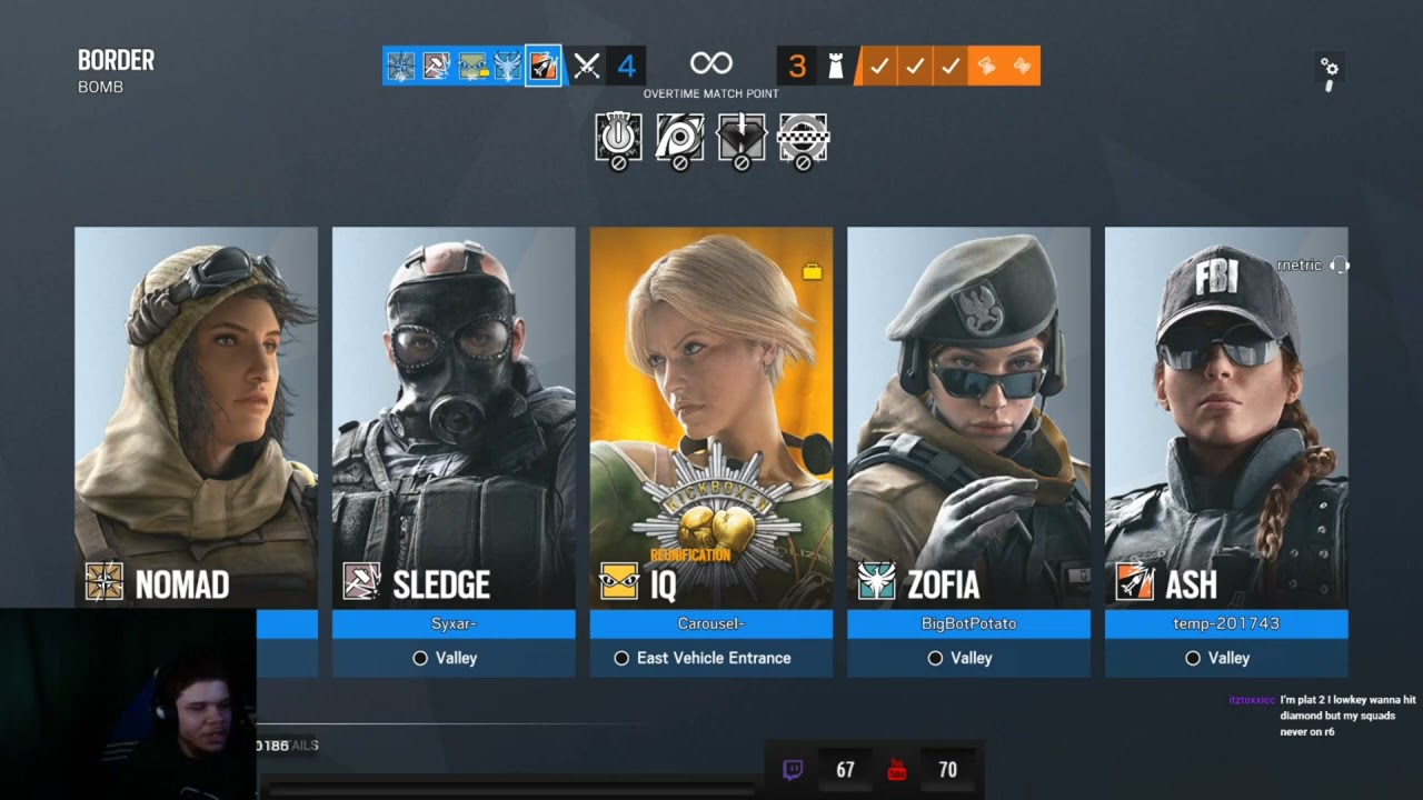 Awkward Fanboy Tries To Roast, but forgets he has no social life - Siege Moments #12