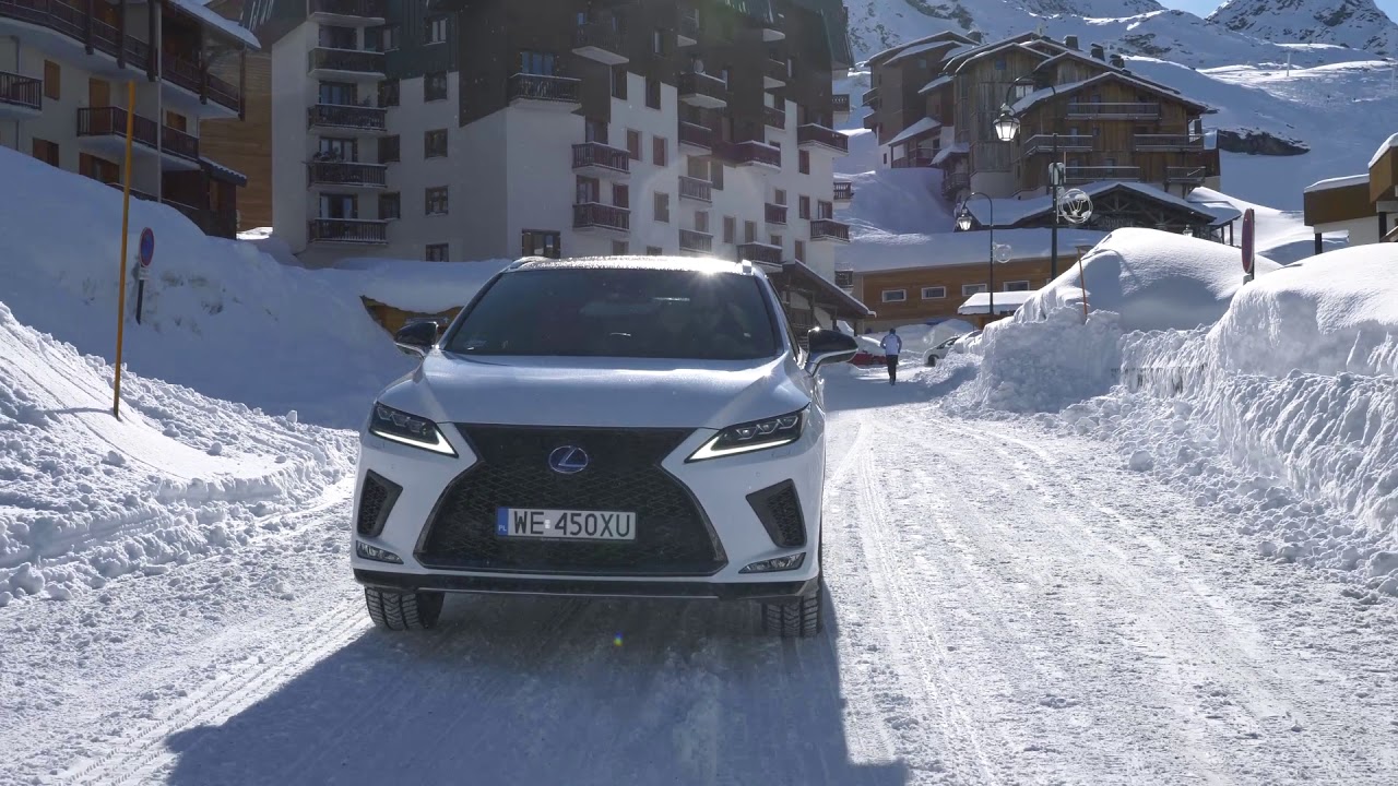 2020 Lexus RX 450h E-Four - hybrydą z AWD do najwyżej położonej stacji narciarskiej w Europie
