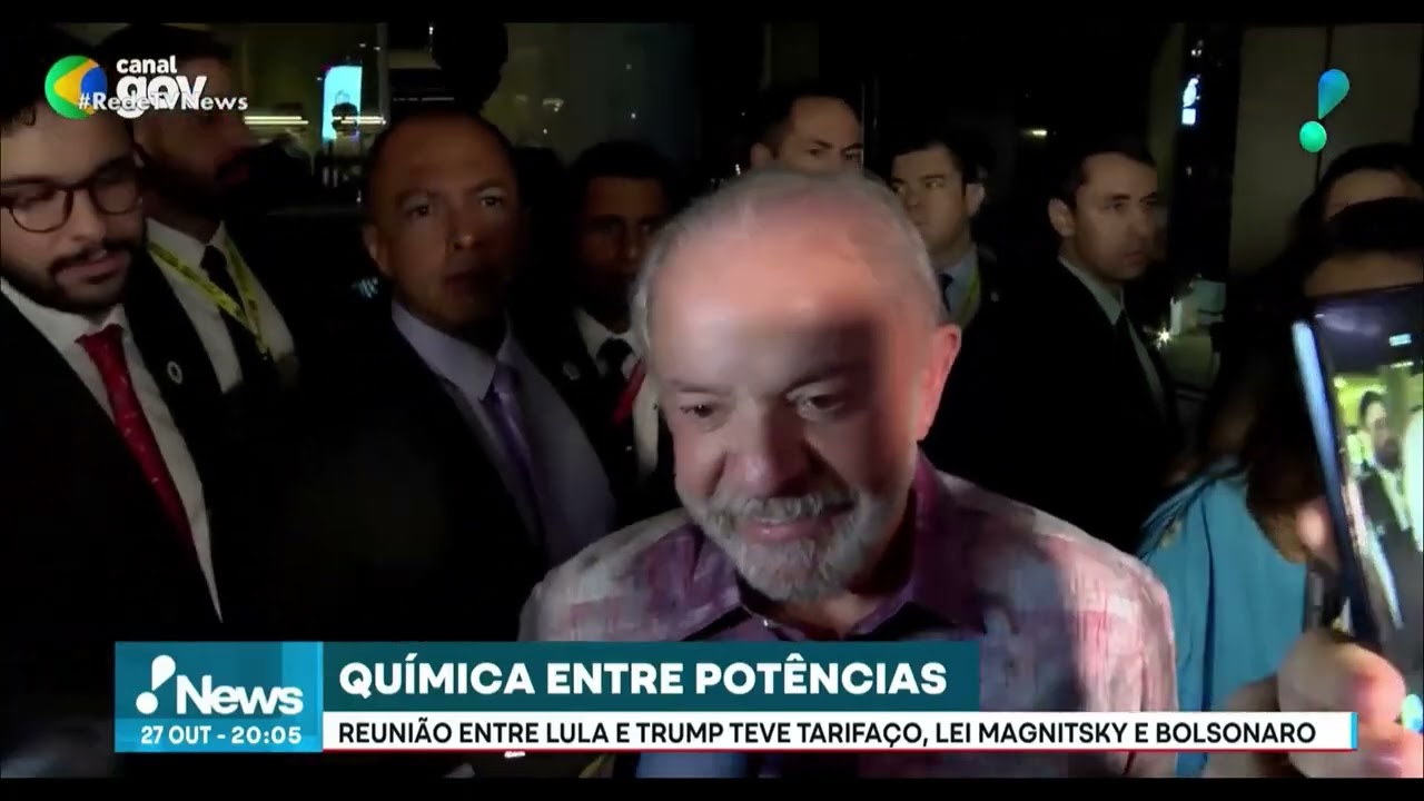 Trump e Lula discutem tarifas ao Brasil com negociações em andamento - Reportagem Erika de Abreu 