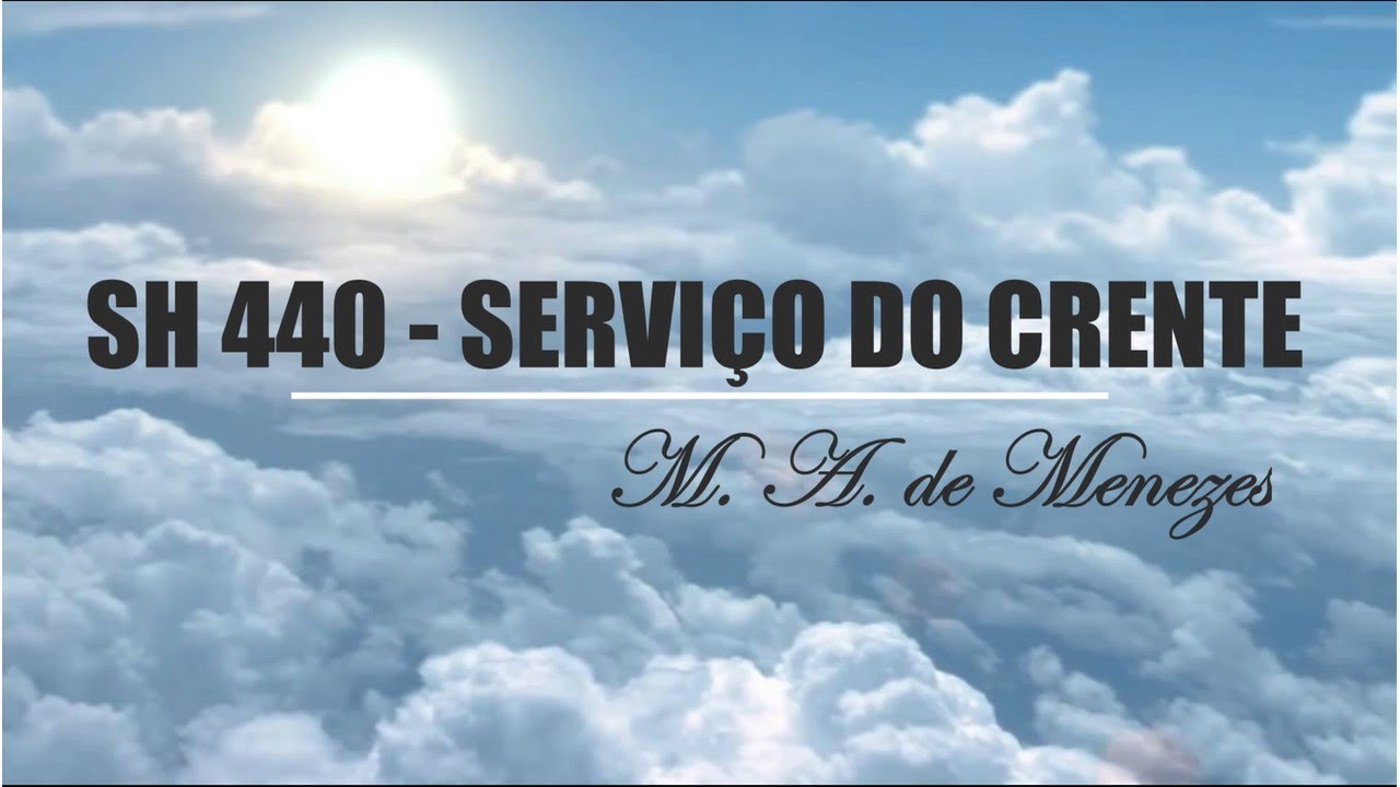 SH 440 - SERVIÇO DOCRENTE  (SALMOS E HINOS)