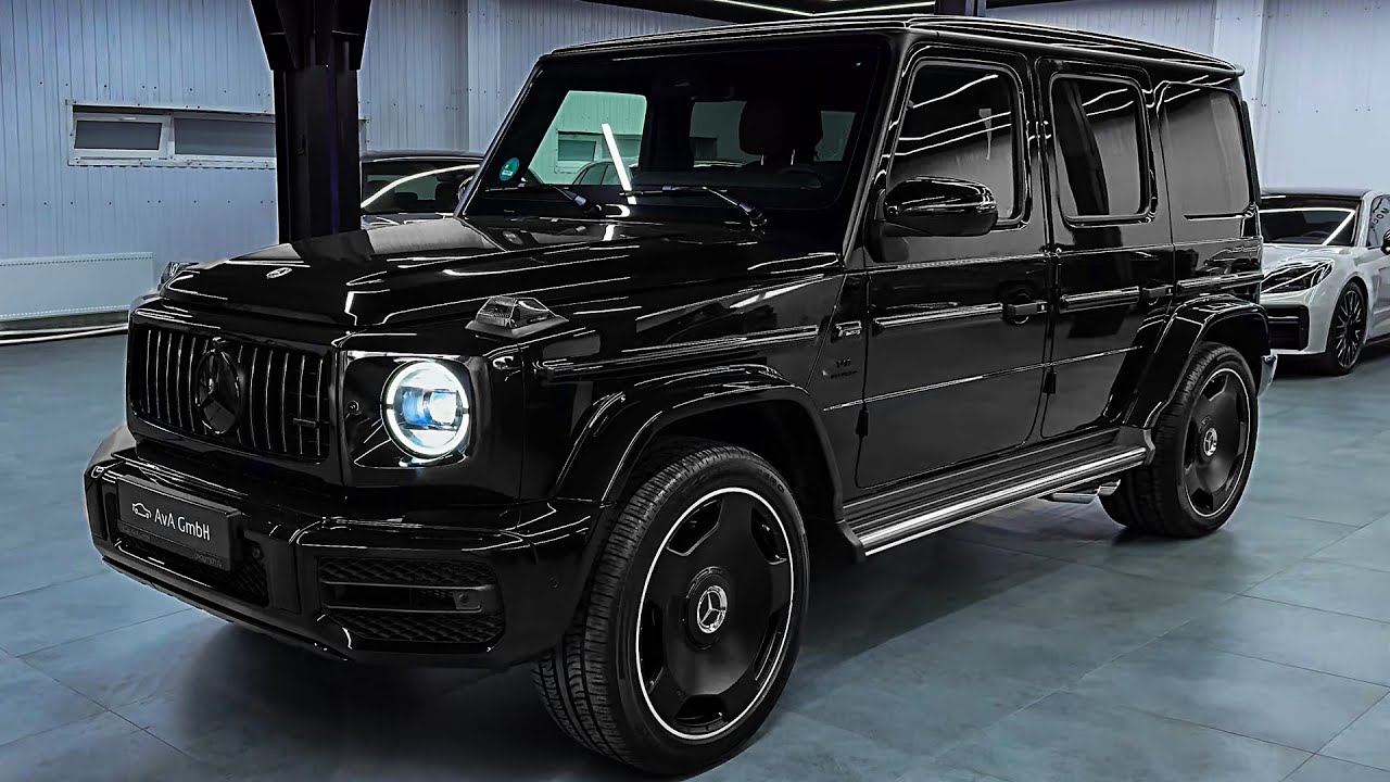 Mercedes G-Class (2024) - детали интерьера и экстерьера