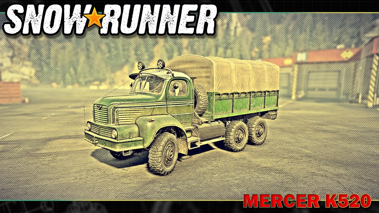 Snowrunner ➤ Mercer K520 ➤ Season 15 Oil & Dirt #snowrunner