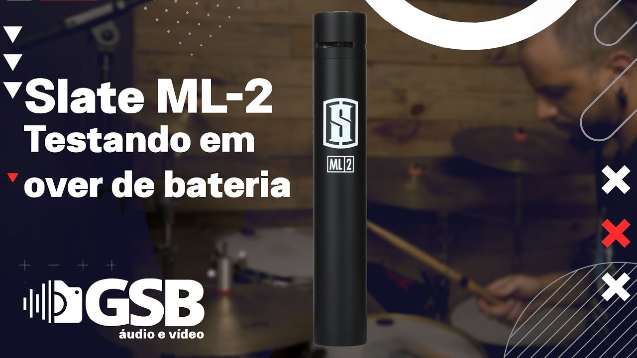 19 MICROFONES EM 1? Testando o Slate Digital ML-2 como Over de bateria