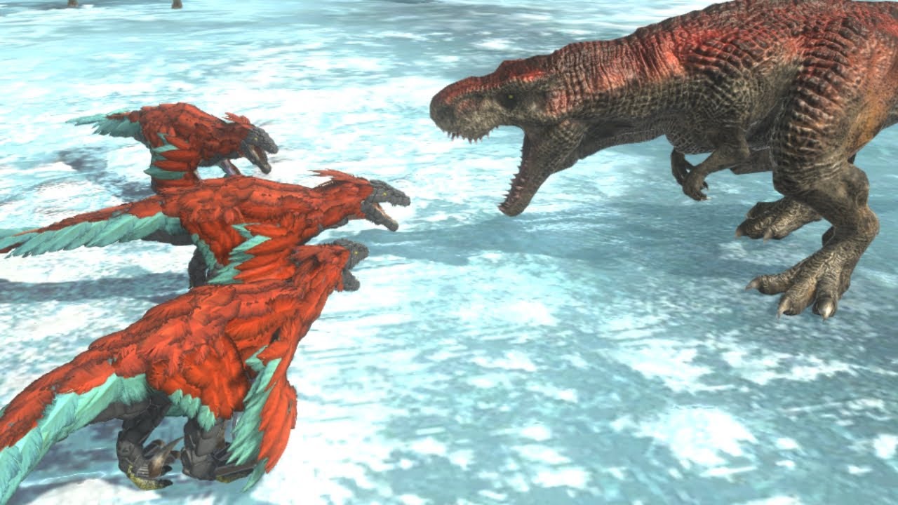 Pyroraptor Brothers vs ALL UNITS ARBS Animal Revolt Battle Simulator
