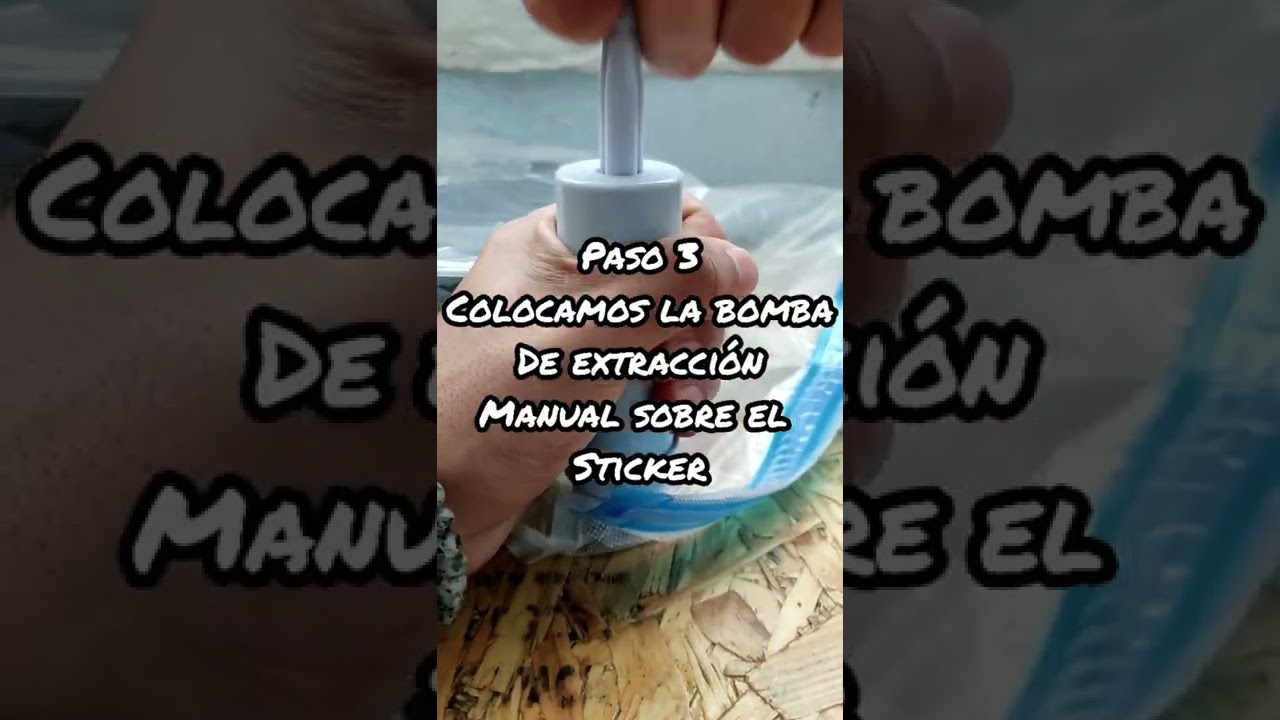 Bolsa de vacío para filamento 3D
