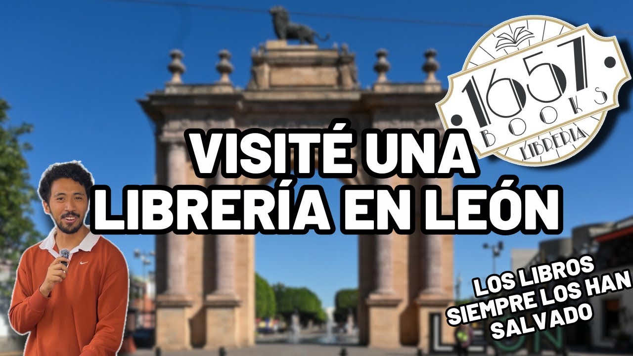 Conocí una librería en León Guanajuato/ Los libros los han salvado cada que lo necesitan.