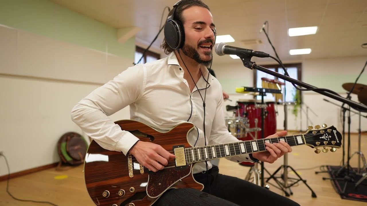 Bambina - Pino Daniele (live in studio) - Studio di registrazione luigi de sena