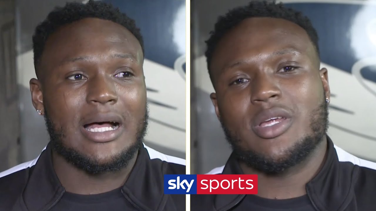 Viddal Riley reacts to AnEsonGib’s stoppage defeat to Jake Paul