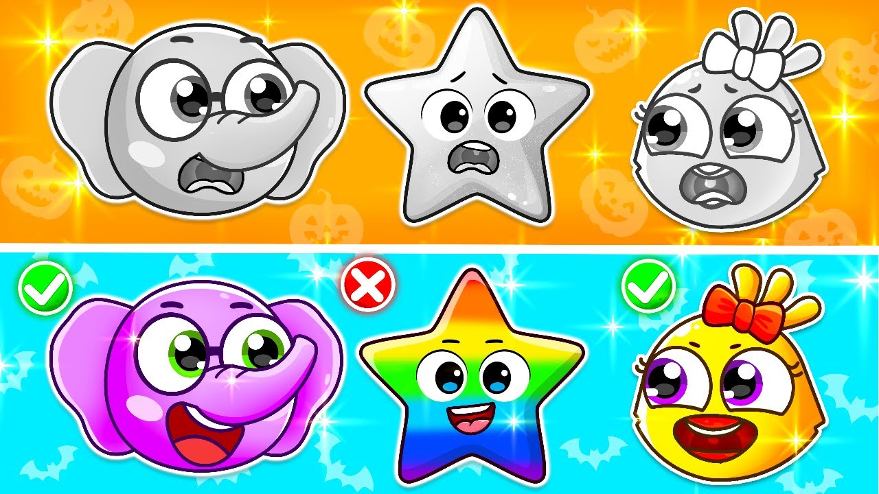 Who Took My Halloween Colors 👻| Learn Color with Halloween Ghost | Lamba Lamby Kids Songs