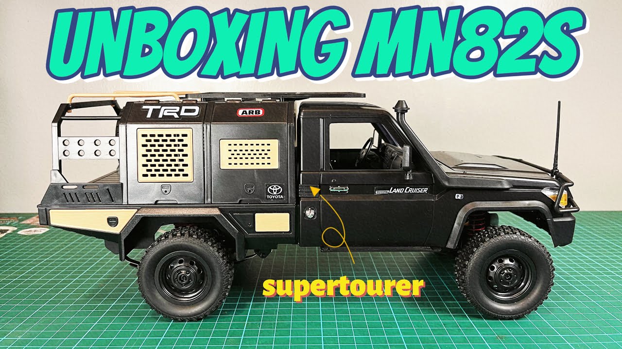 UNBOXING RC MN82S TOYOTA LAND CRUISER 79 SUPERTOURER‼️ BAHASA INDONESIA