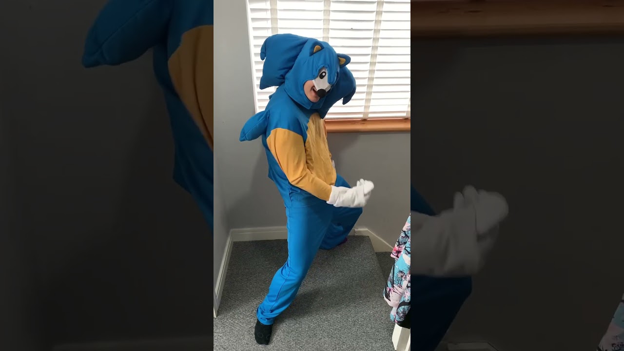 Это синее размытие! #sonicthehedgehog #sonic #мем #мемы #фейл #смешно #скит #костюмы
