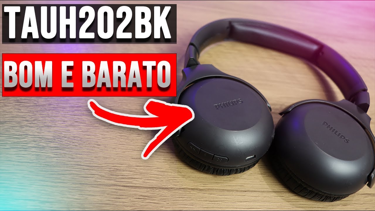 Review PHILIPS TAUH202BK teste microfone