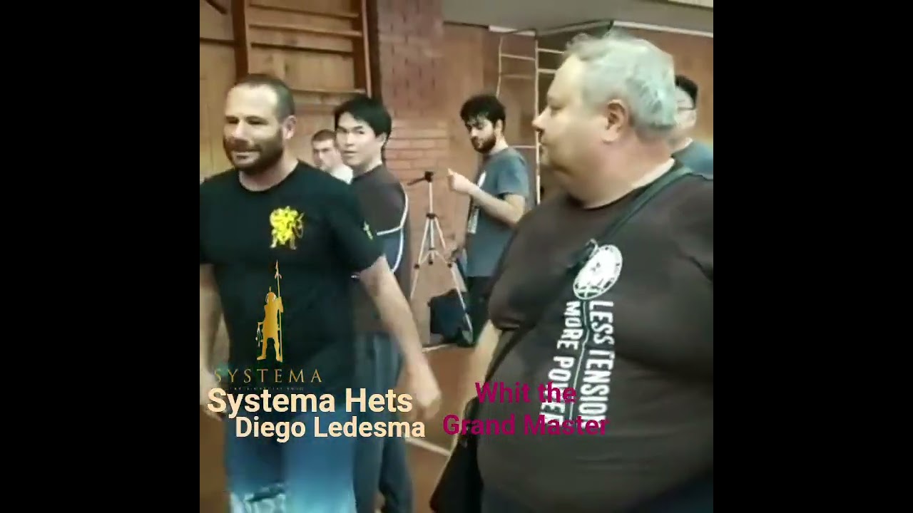 Systema Hets Diego Ledesma con el Gran Maestro Mikhail Basilich Ryabko Moscú 2019 #systemaryabko