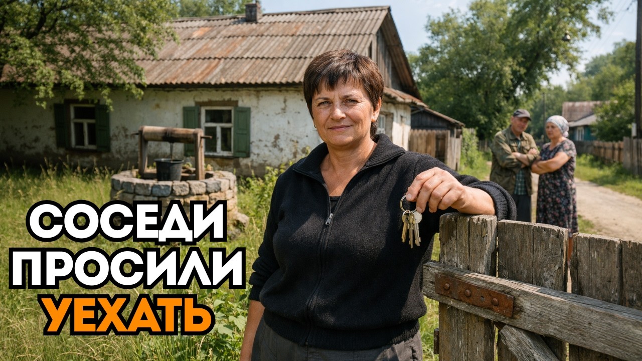 ОНА КУПИЛА СТАРЫЙ ДОМ В ДЕРЕВНЕ — НО СОСЕДИ ПРОСИЛИ ЕЁ УЕХАТЬ!