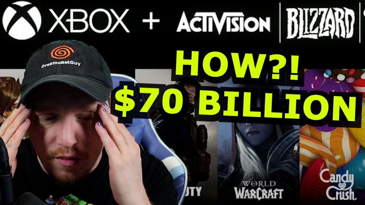 Xbox Microsoft BUYS Activision Blizzard for 70 BILLION DOLLARS!!