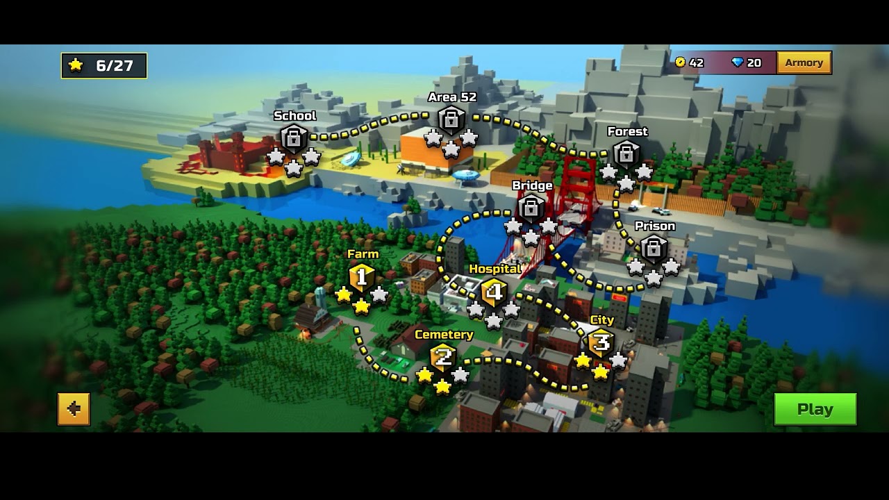 Pixel Gun 3D Campaign (EP 1) 